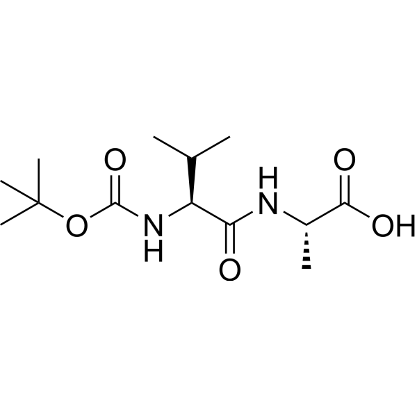 (tert-Butoxycarbonyl)-L-valyl-L-alanine 70396-18-8
